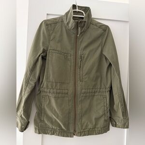 Madewell Utility Jacket in Sage Green